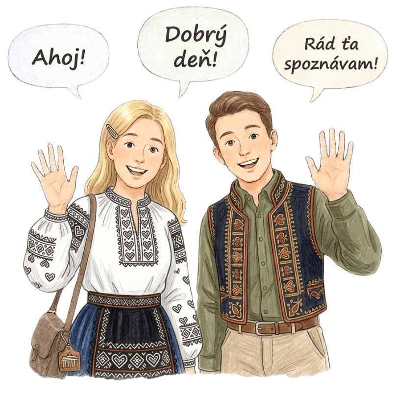 Pozdravy v slovenčine