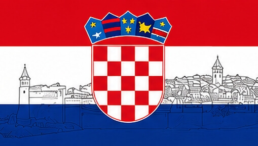 Vlajka Chorvátska